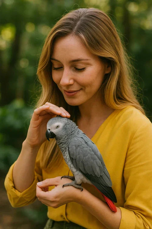 hoe-leer-je-je -papegaai-praten-blog-greenparrotshop