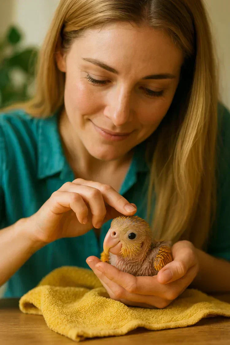 Kleine veertjes, grote stappen