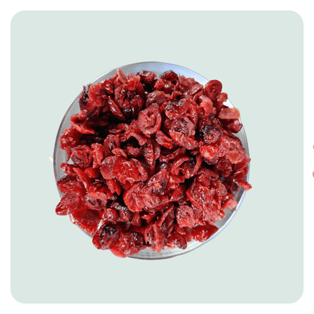 Gedroogde cranberries voor papegaaien en parkieten | Greenparrotshop