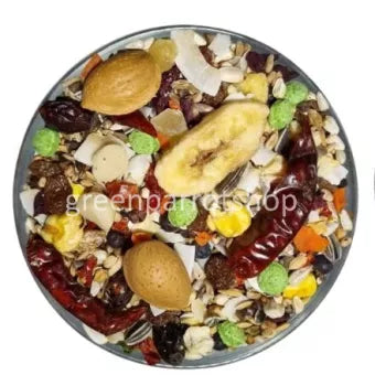 ara-voeding-met-macadamia-en-papaja